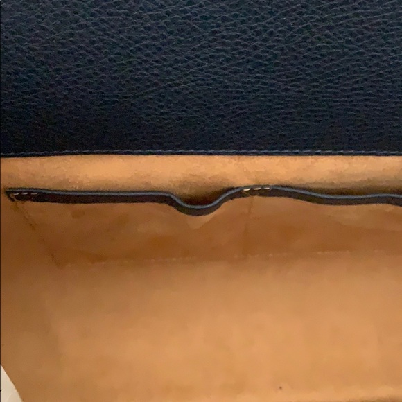 Brand New Jimmy Choo Riley Navy Leather Tote - Picture 6 of 11